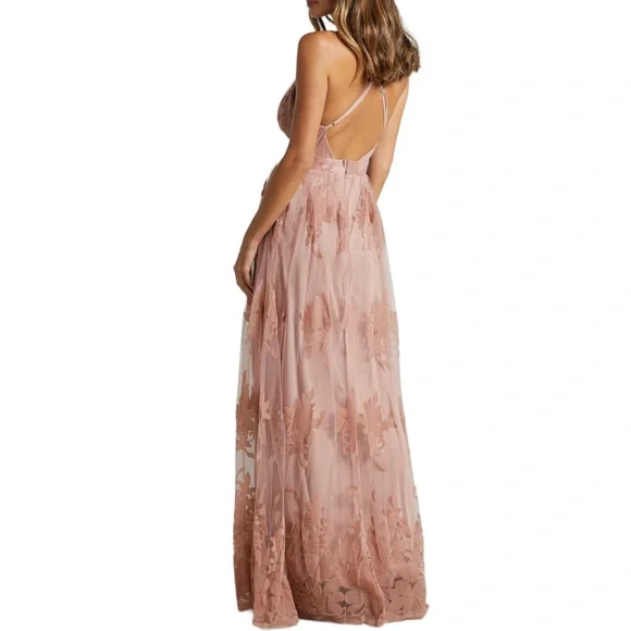 SHOWPO PROMENADE MAXI DRESS, Blush, size 10 - Picture 5 of 6